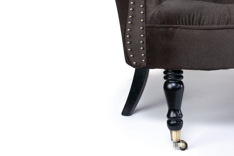 Chesterfield Ludovic Sofa 3-seters - Brun - Møbler - Sofaer - Sofa 3 seter