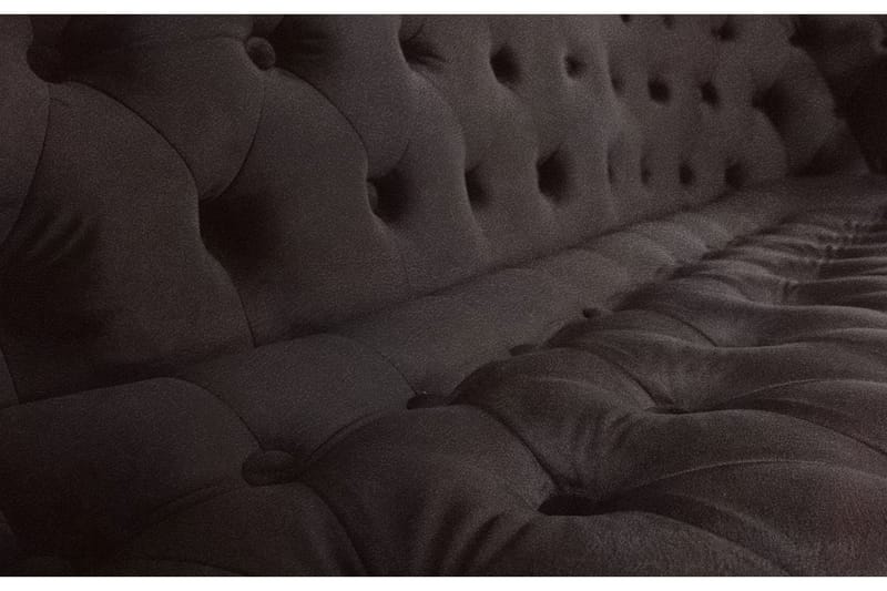 Chesterfield Ludovic Sofa 3-seters - Brun - Møbler - Sofaer - Sofa 3 seter