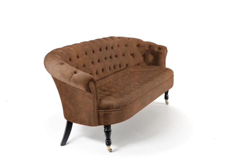 Chesterfield Ludovic Sofa 3-seters - Konjakk - Møbler - Sofaer - Sofa 3 seter