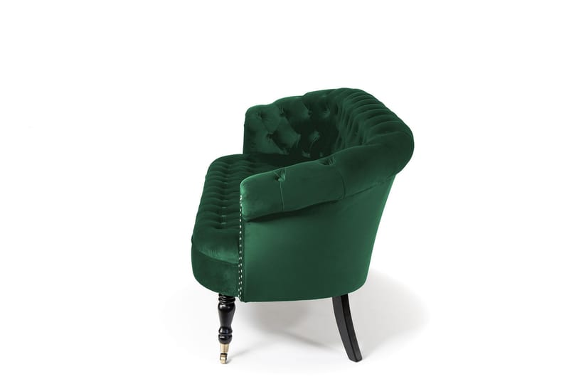 Chesterfield Ludovic Sofa 3-seters - Mørkegrønn - Møbler - Sofaer - Sofa 3 seter