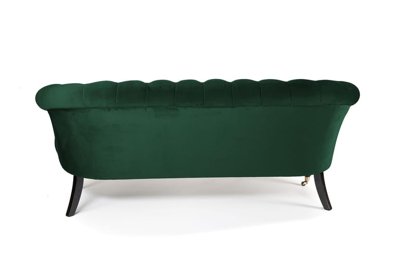 Chesterfield Ludovic Sofa 3-seters - Mørkegrønn - Møbler - Sofaer - Sofa 3 seter