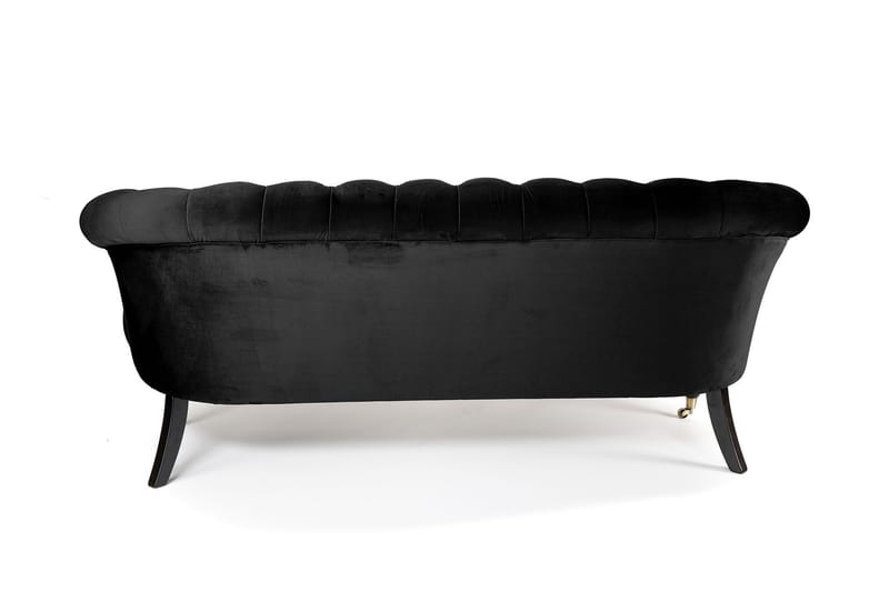Chesterfield Ludovic Sofa 3-seters - Svart - Møbler - Sofaer - Sofa 3 seter
