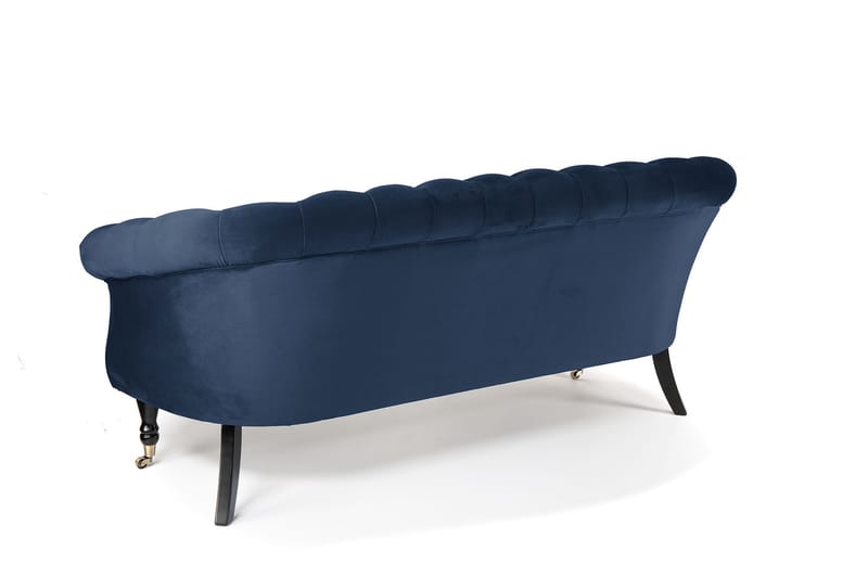 Chesterfield Ludovic Sofa 3-seters - Petrolblå - Møbler - Sofaer - Sofa 3 seter