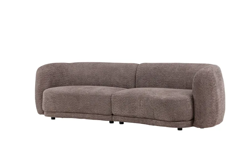 Cielo 3-seters Sofa - Brun - Møbler - Sofaer - Sofa 3 seter