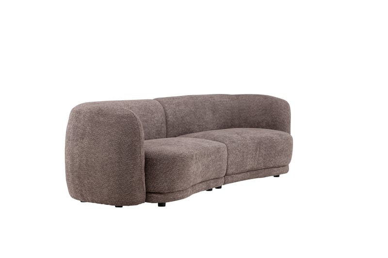 Cielo 3-seters Sofa - Brun - Sofa 3 seter