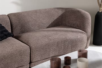Cielo 3-seters Sofa - Brun - Møbler - Sofaer - Sofa 3 seter