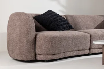 Cielo 3-seters Sofa - Brun - Møbler - Sofaer - Sofa 3 seter