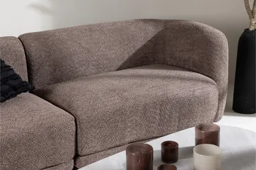 Cielo 3-seters Sofa - Brun - Møbler - Sofaer - Sofa 3 seter