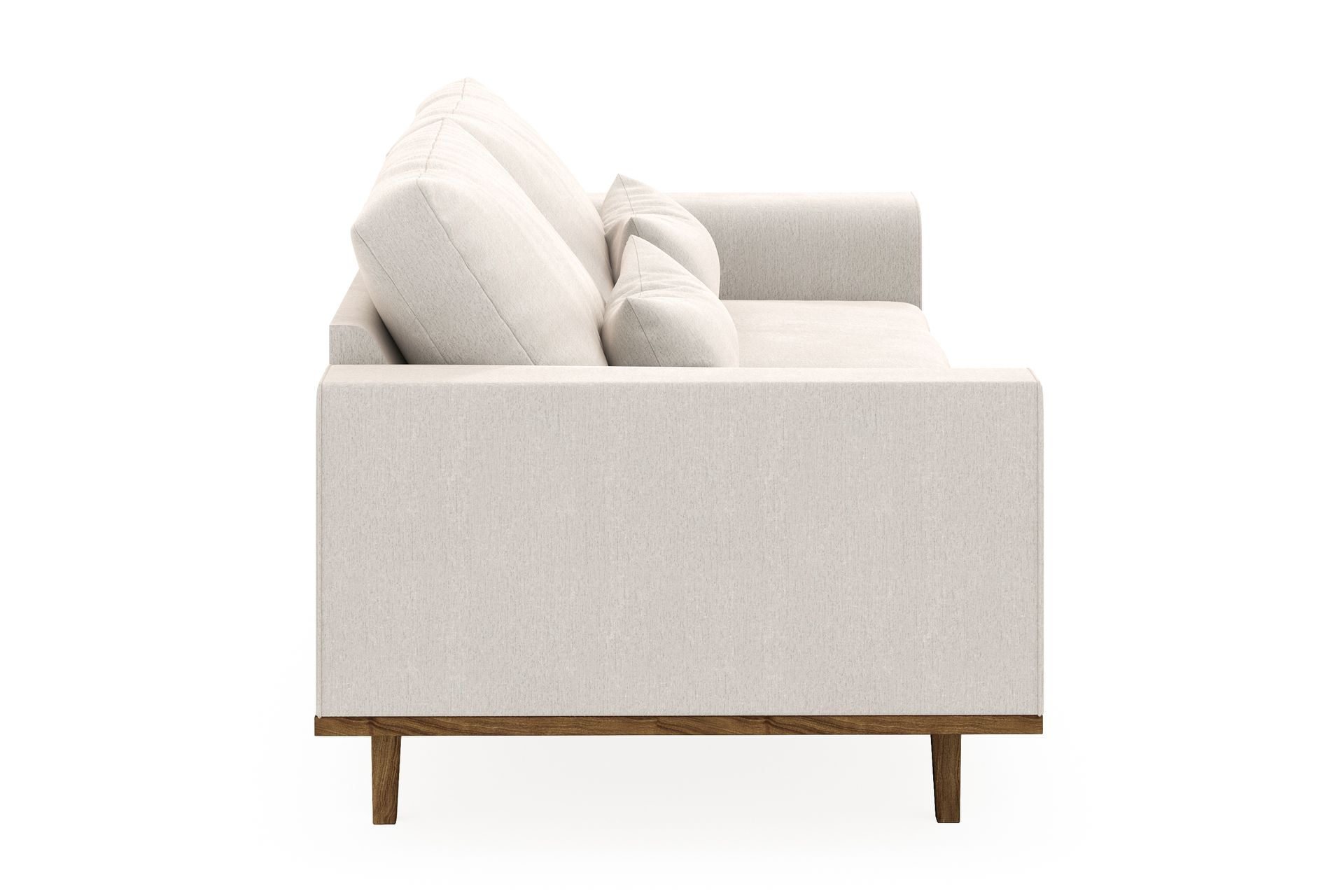 Copenhagen 3-seters Fløyelssofa - Kremhvit - Møbler - Sofaer - Sofa 3 seter