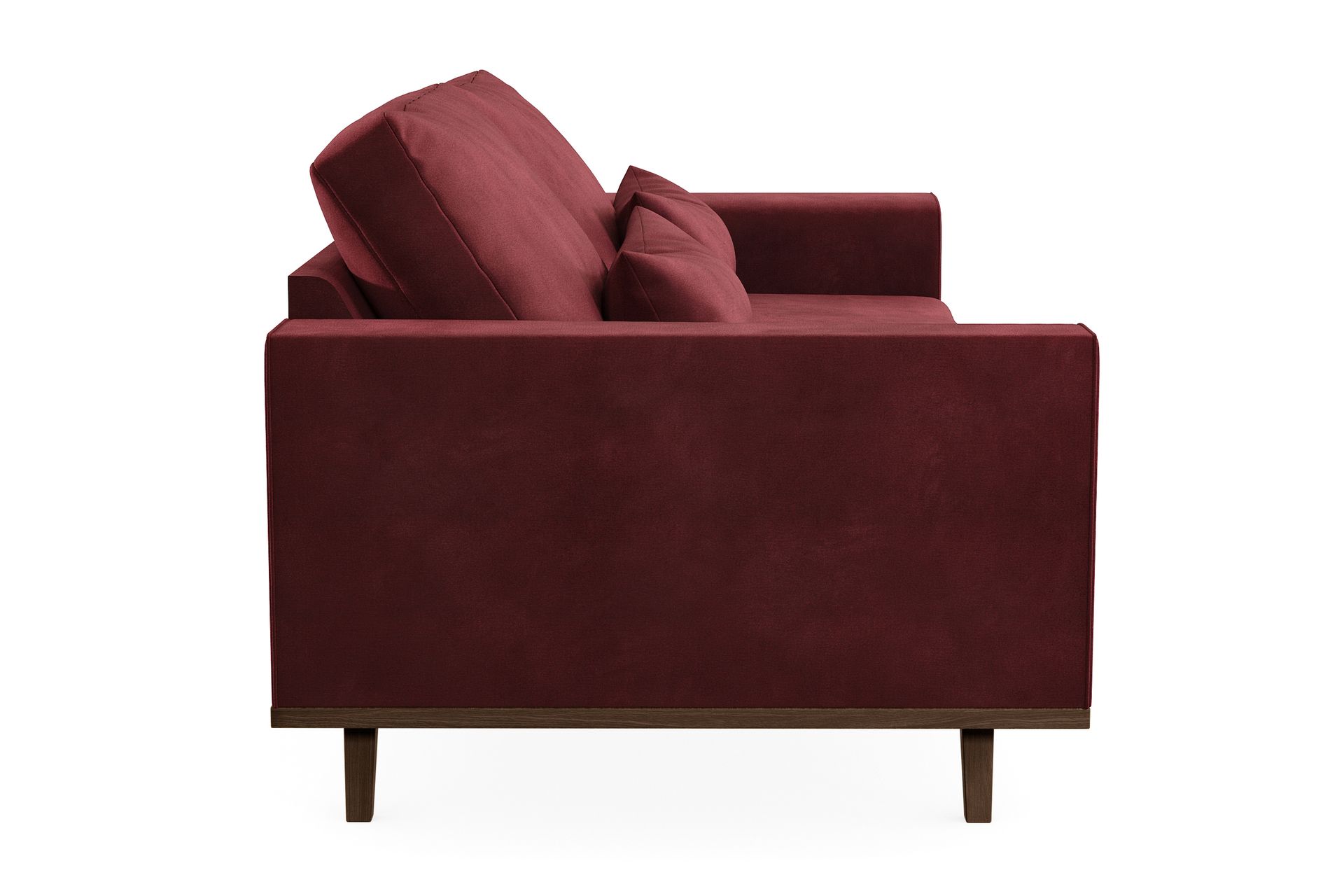 Copenhagen 3-seters Fløyelssofa - Lilla - Møbler - Sofaer - Sofa 3 seter