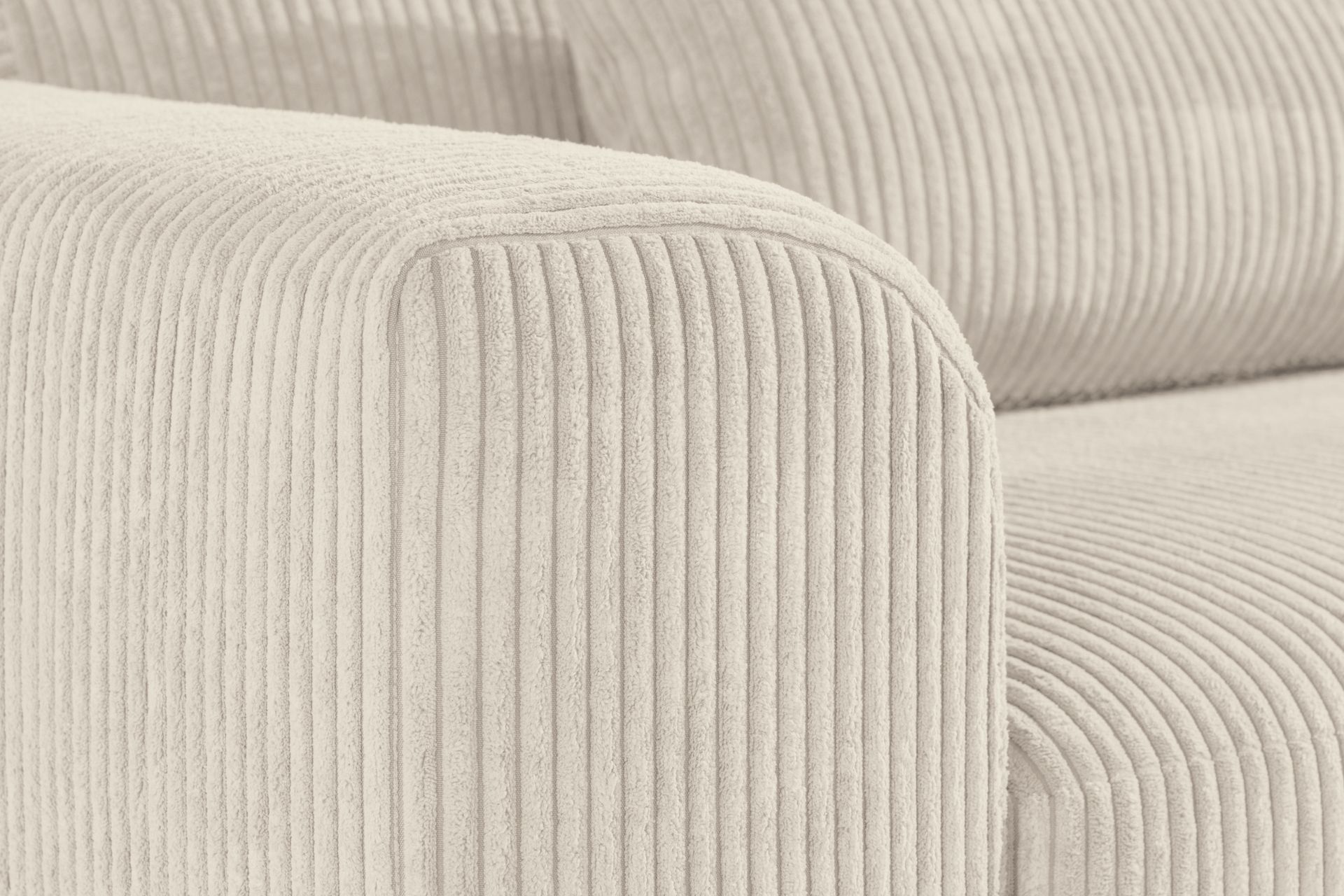 Copenhagen 3-seters Manchestersofa - Beige - Møbler - Sofaer - Sofa 3 seter