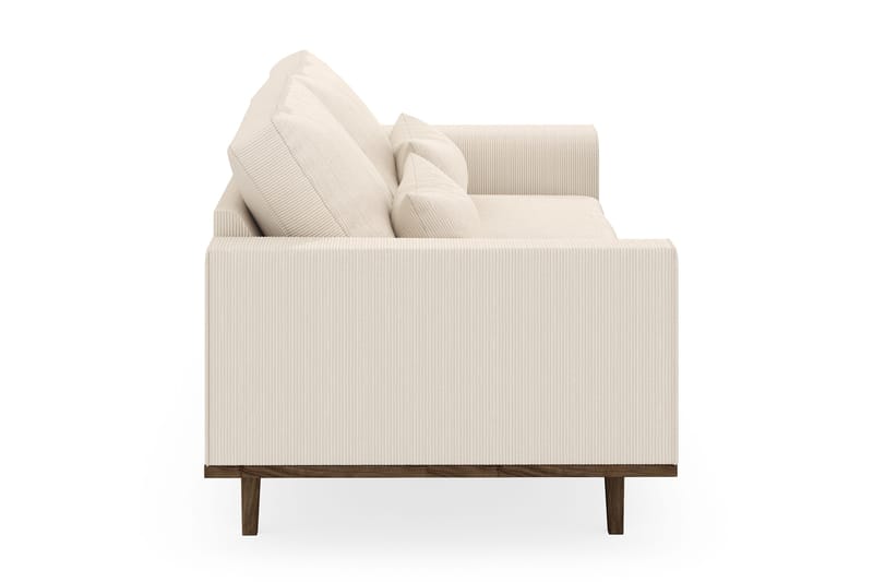 Copenhagen 3-seters Manchestersofa - Beige - Møbler - Sofaer - Sofa 3 seter