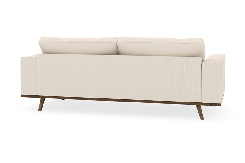 Copenhagen 3-seters Manchestersofa - Beige - Møbler - Sofaer - Sofa 3 seter
