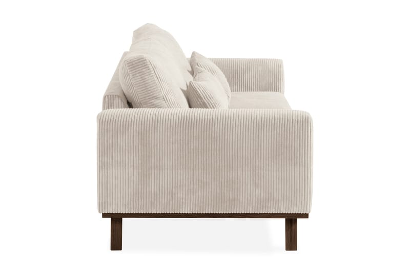 Copenhagen 3-seters Manchestersofa - Beige - Møbler - Sofaer - Sofa 3 seter