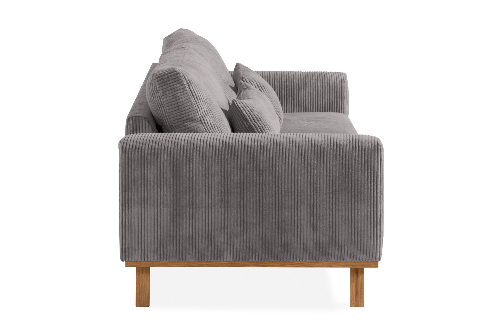 Copenhagen 3-seters Manchestersofa - Mørk grå - Møbler - Sofaer - Sofa 3 seter