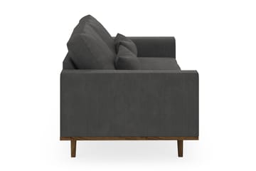 Copenhagen 3-seters Manchestersofa - Mørk grå - Møbler - Sofaer - Sofa 3 seter