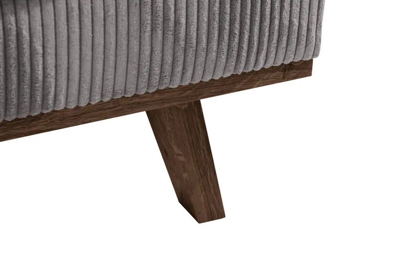 Copenhagen 3-seters Manchestersofa - Mørk grå - Møbler - Sofaer - Sofa 3 seter