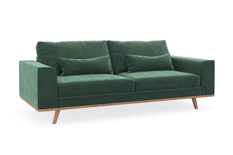 Copenhagen 3-seters Sofa Lin - Sofa 3 seter