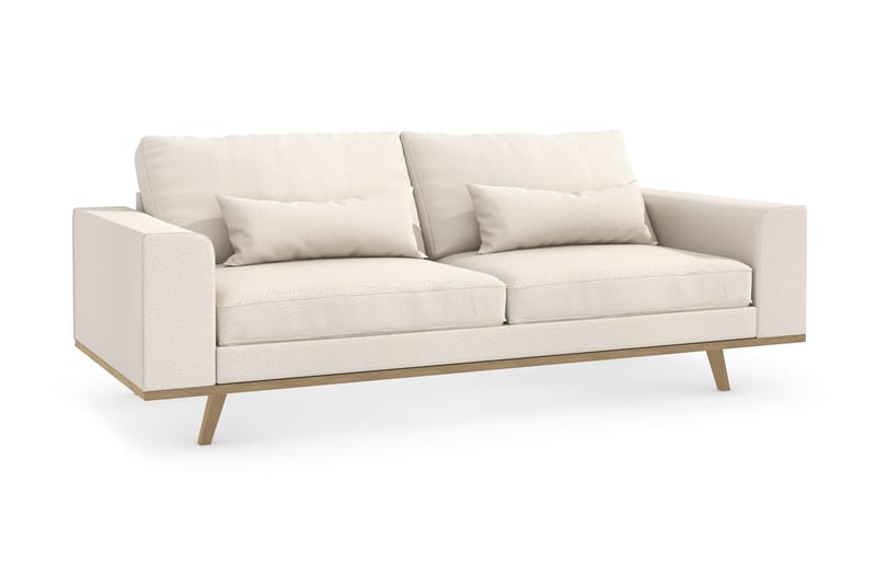 Copenhagen 3-seters Stoffsofa - Beige - Møbler - Sofaer - Sofa 3 seter