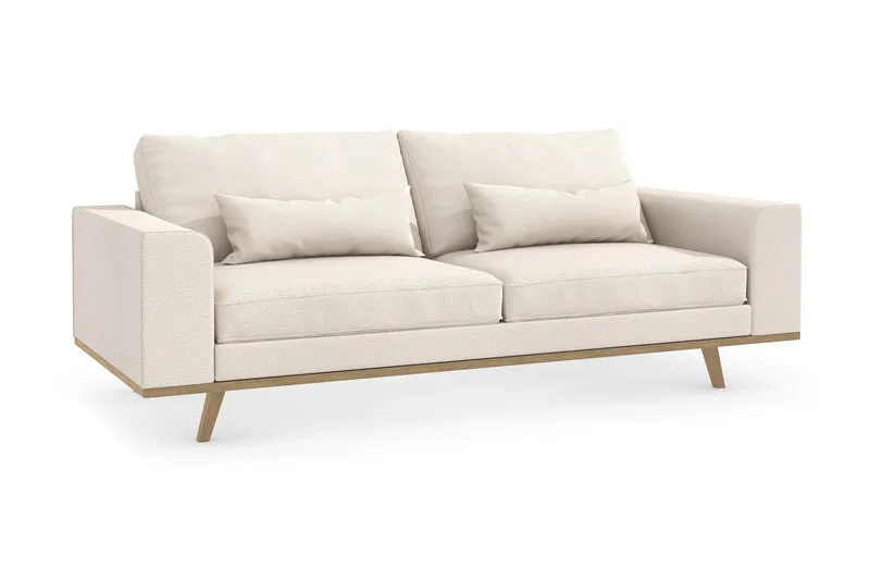 Copenhagen 3-seters Stoffsofa - Beige - Møbler - Sofaer - Sofa 3 seter