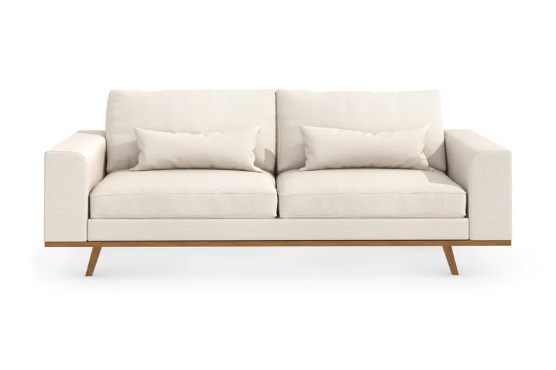 Copenhagen 3-seters Stoffsofa - Beige - Møbler - Sofaer - Sofa 3 seter