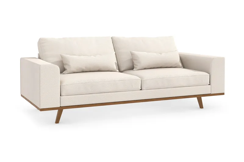 Copenhagen 3-seters Stoffsofa - Beige - Møbler - Sofaer - Sofa 3 seter