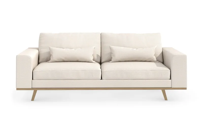 Copenhagen 3-seters Stoffsofa - Beige - Møbler - Sofaer - Sofa 3 seter