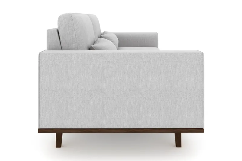 Copenhagen 3-seters Stoffsofa - Grå - Møbler - Sofaer - Sofa 3 seter