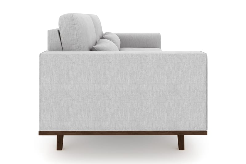 Copenhagen 3-seters Stoffsofa - Grå - Møbler - Sofaer - Sofa 3 seter