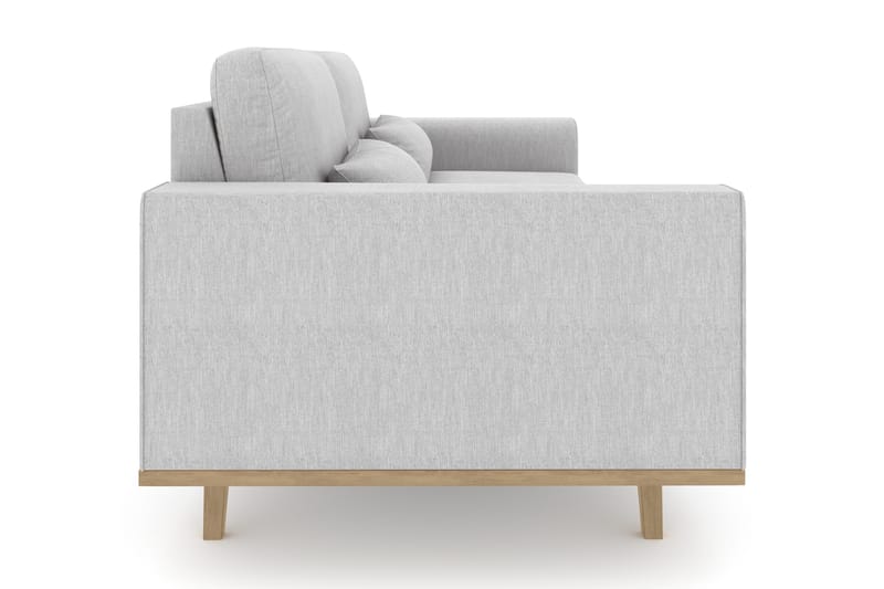 Copenhagen 3-seters Stoffsofa - Grå - Møbler - Sofaer - Sofa 3 seter