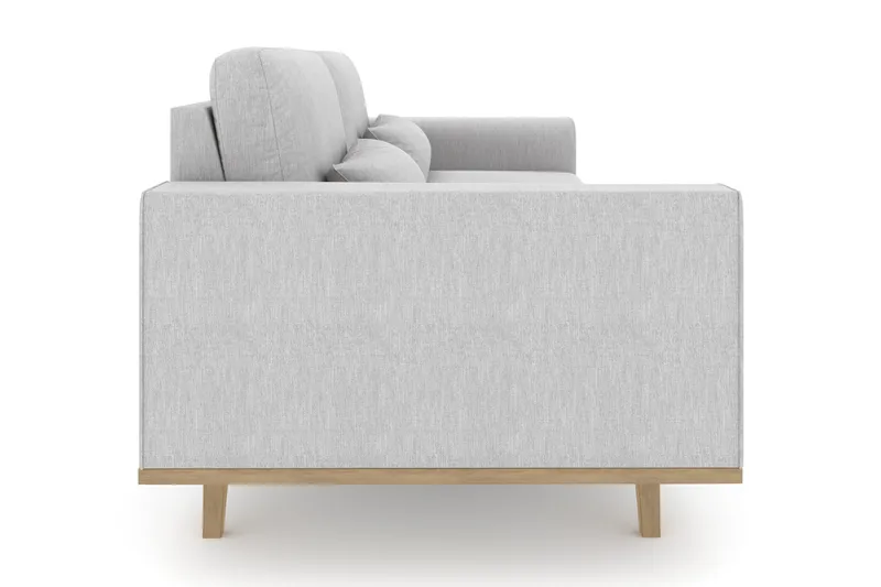 Copenhagen 3-seters Stoffsofa - Grå - Møbler - Sofaer - Sofa 3 seter