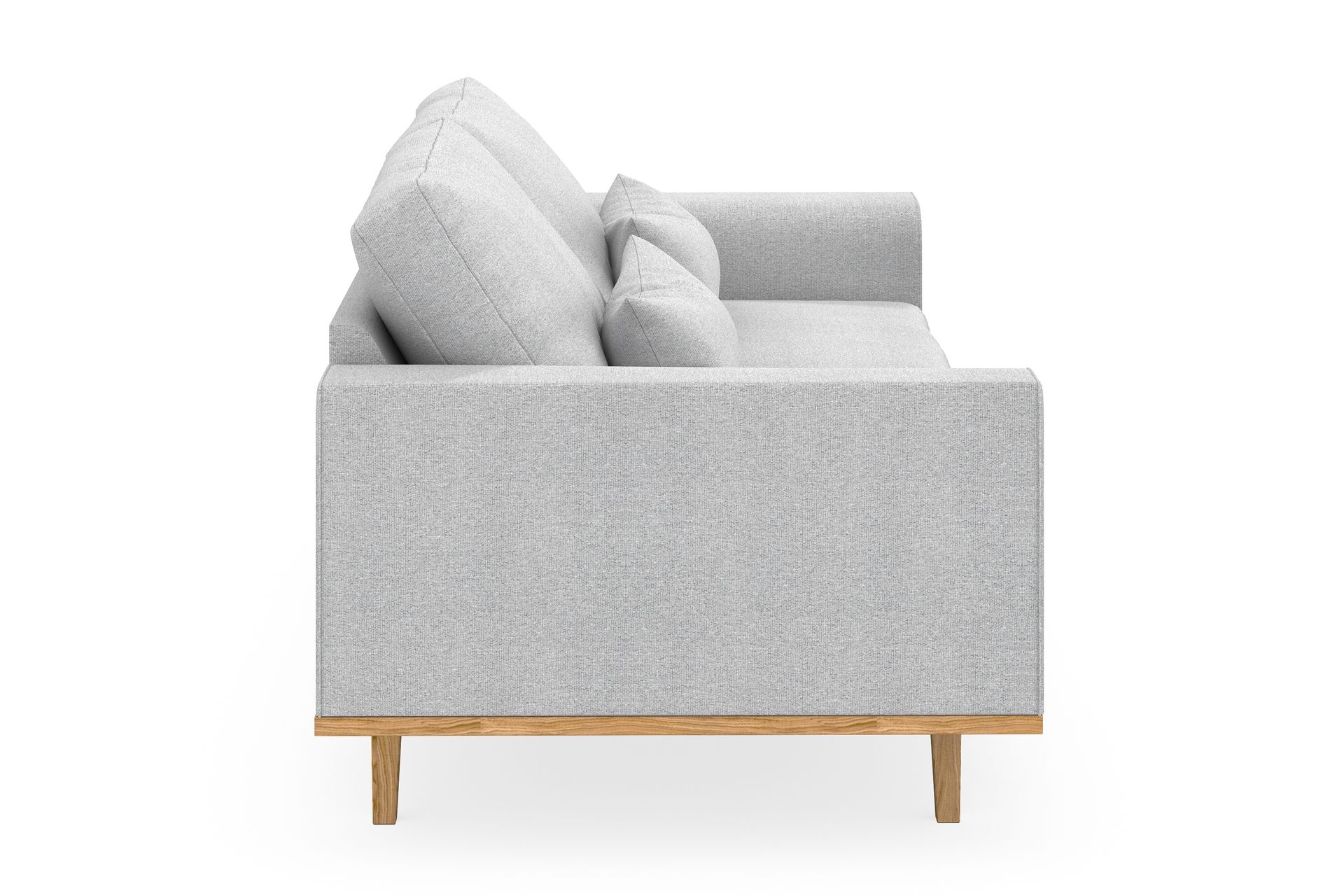 Copenhagen 3-seters Stoffsofa - Lys grå - Møbler - Sofaer - Sofa 3 seter