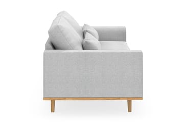 Copenhagen 3-seters Stoffsofa - Lys grå - Møbler - Sofaer - Sofa 3 seter