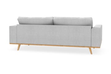 Copenhagen 3-seters Stoffsofa - Lys grå - Møbler - Sofaer - Sofa 3 seter