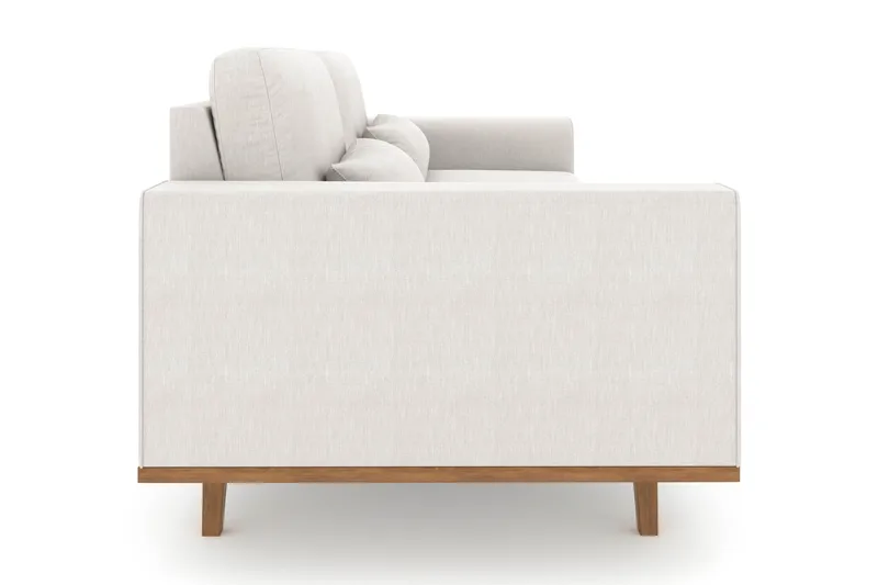 Copenhagen 3-seters Stoffsofa - Lys grå - Møbler - Sofaer - Sofa 3 seter