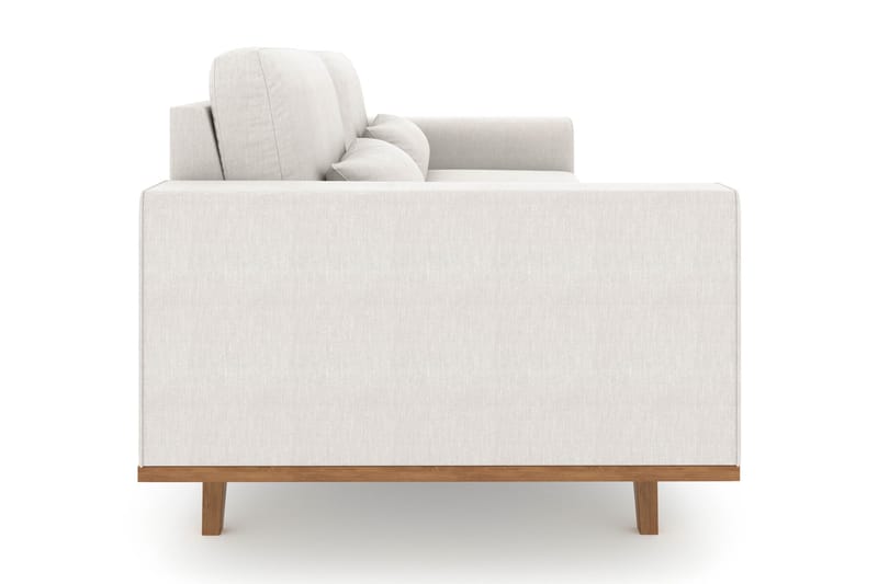 Copenhagen 3-seters Stoffsofa - Lys grå - Møbler - Sofaer - Sofa 3 seter