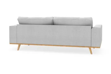 Copenhagen 3-seters Stoffsofa - Lys grå - Møbler - Sofaer - Sofa 3 seter