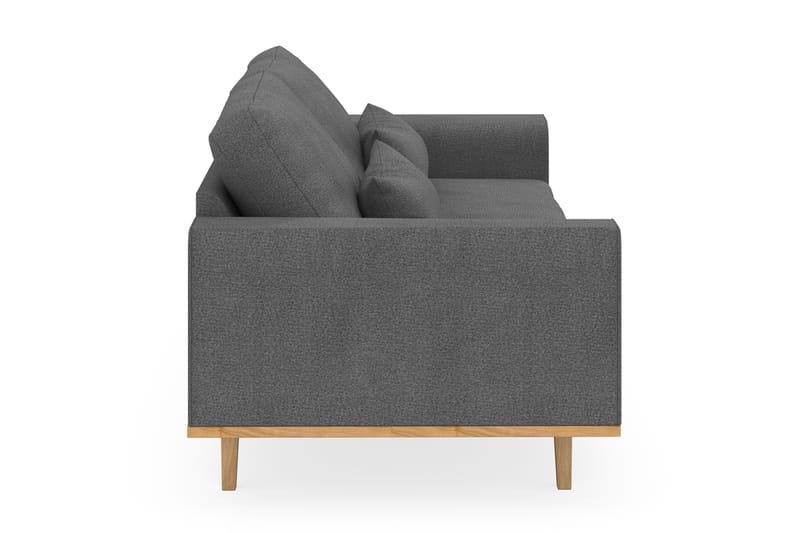 Copenhagen 3-seters Stoffsofa - Mørk grå - Møbler - Sofaer - Sofa 3 seter