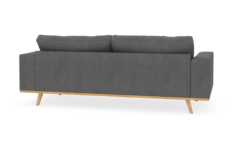 Copenhagen 3-seters Stoffsofa - Mørk grå - Møbler - Sofaer - Sofa 3 seter