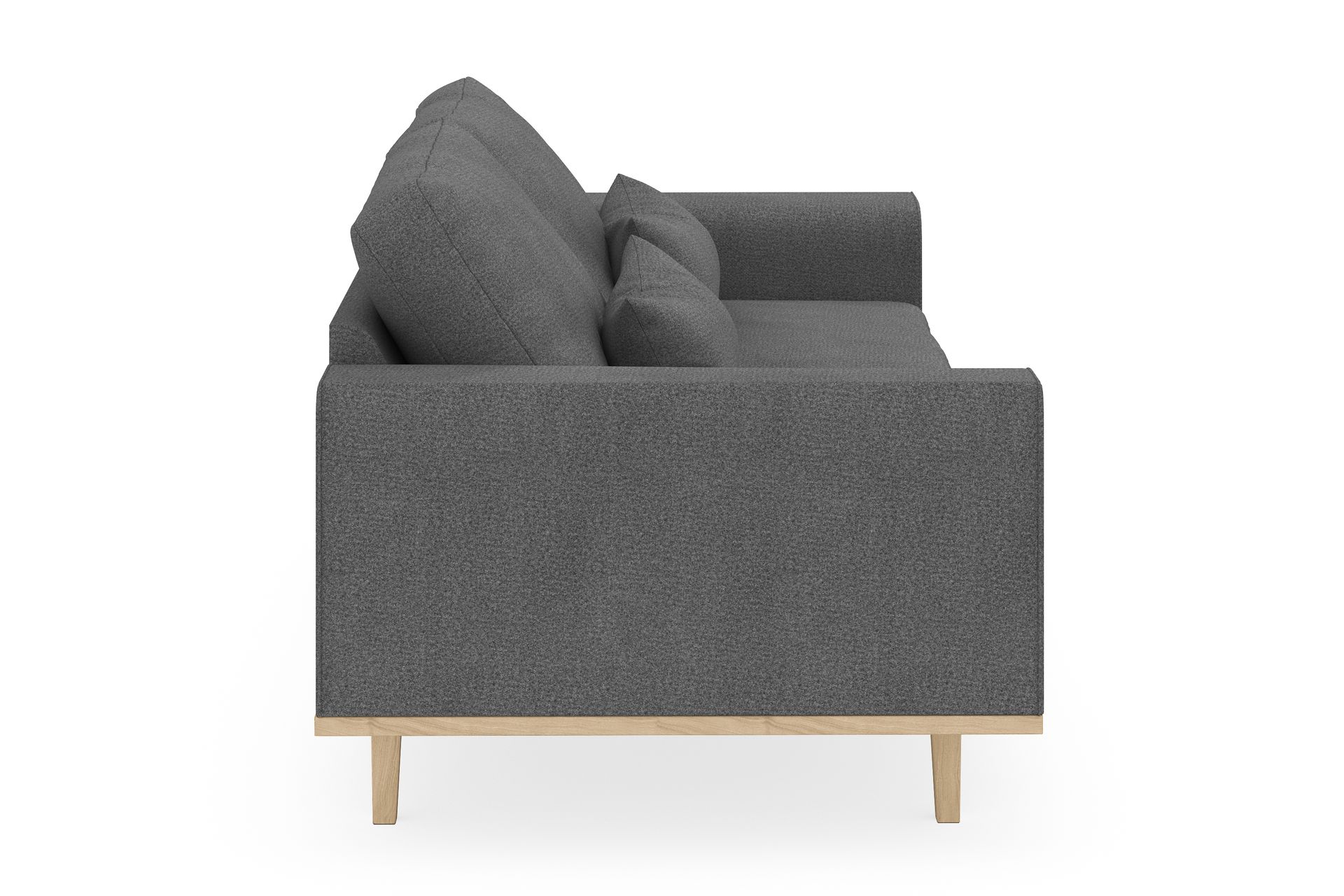 Copenhagen 3-seters Stoffsofa - Mørk grå - Møbler - Sofaer - Sofa 3 seter