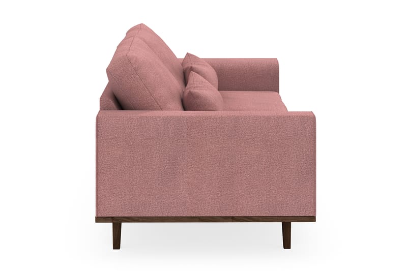 Copenhagen 3-seters Stoffsofa - Rosa - Møbler - Sofaer - Sofa 3 seter