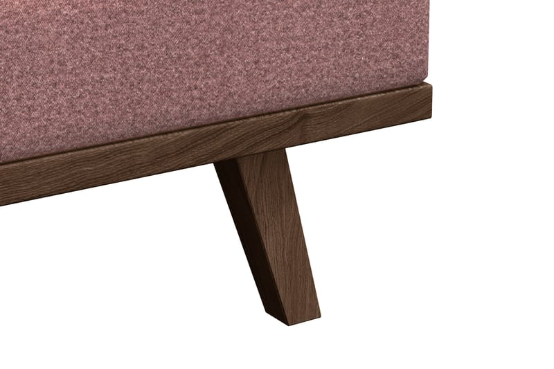 Copenhagen 3-seters Stoffsofa - Rosa - Møbler - Sofaer - Sofa 3 seter