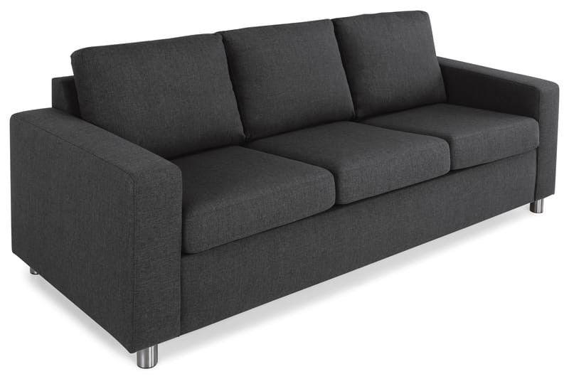 Crazy 3-seters Stoffsofa - Antrasitt - Møbler - Sofaer - Sofa 3 seter