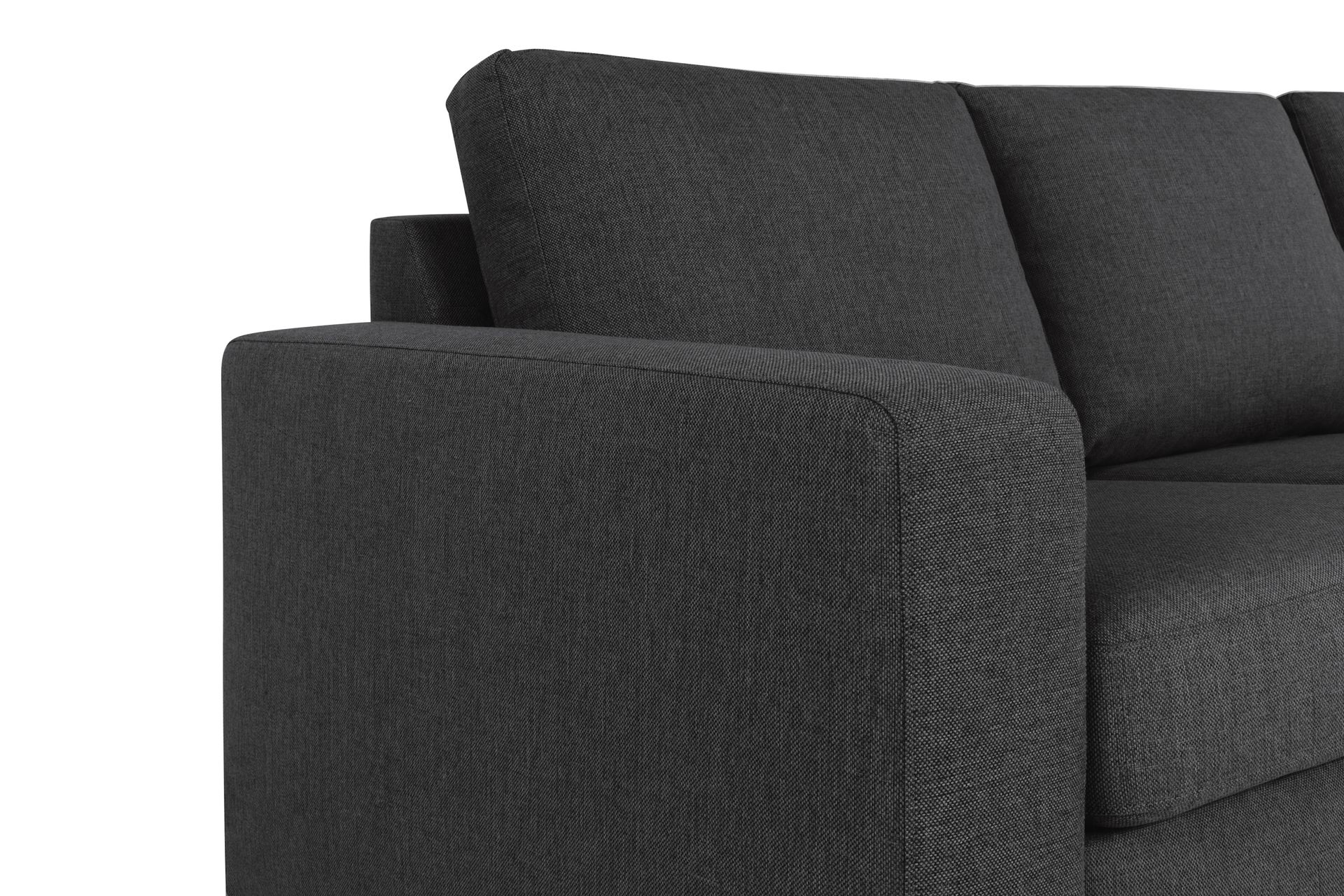 Crazy 3-seters Stoffsofa - Antrasitt - Møbler - Sofaer - Sofa 3 seter