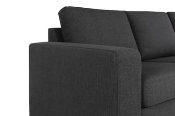 Crazy 3-seters Stoffsofa - Antrasitt - Møbler - Sofaer - Sofa 3 seter
