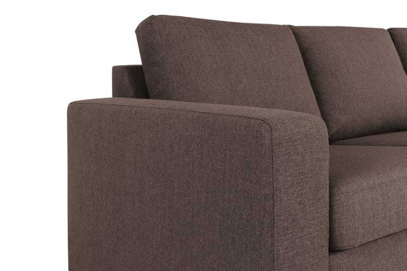 Crazy 3-seters Stoffsofa - Brun - Møbler - Sofaer - Sofa 3 seter