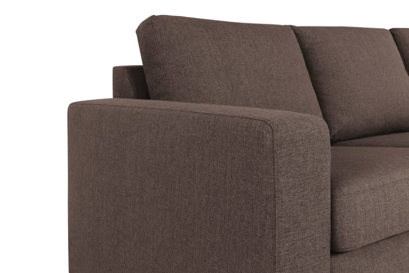 Crazy 3-seters Stoffsofa - Brun - Møbler - Sofaer - Sofa 3 seter