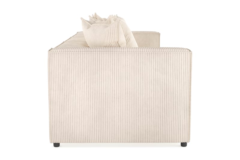 Cubo 4-seters Dyp Modulsofa i Manchester - Beige - Møbler - Sofaer - Sofa 3 seter