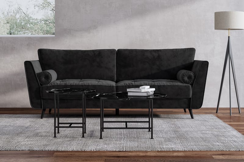 Current 3-seter Sofa - Grå - Møbler - Sofaer - Sofa 3 seter