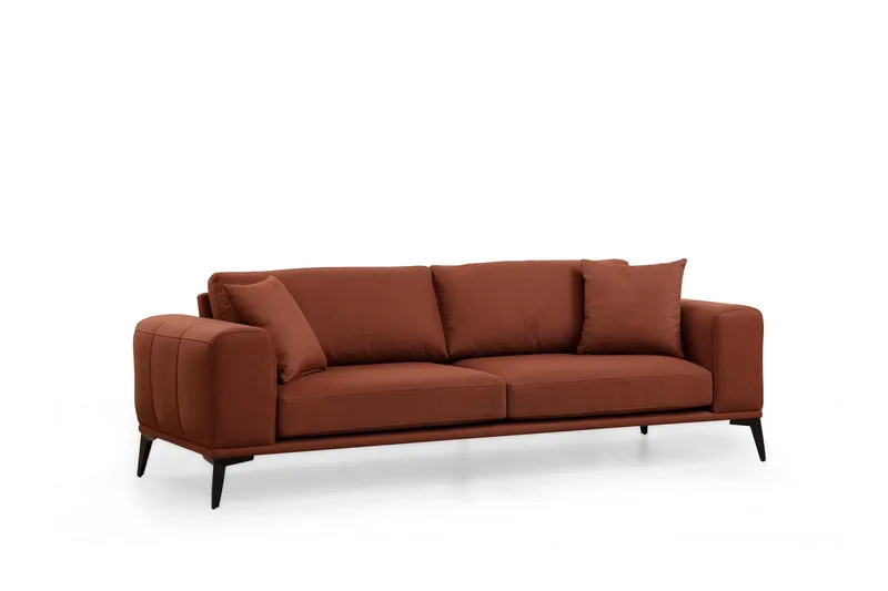 Daler Sofa 3-seter, Rød
